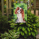 Blenheim Cavalier Spaniel St. Patrick's Garden Flag - Outdoor Decorative Yard Flag BB9533GF