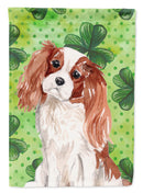 Blenheim Cavalier Spaniel St. Patrick's Garden Flag - Outdoor Decorative Yard Flag BB9533GF
