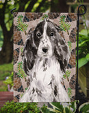 Black Parti Pine Cones Garden Flag - Outdoor Decorative Yard Flag BB9588GF