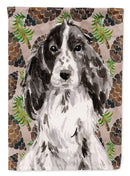 Black Parti Pine Cones Garden Flag - Outdoor Decorative Yard Flag BB9588GF