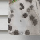 Dalmatian Pine Cones House Flag 28x40 Porch Sleeve Pole Decorative Outside Yard Banner Artwork Wall Hanging, Polyester