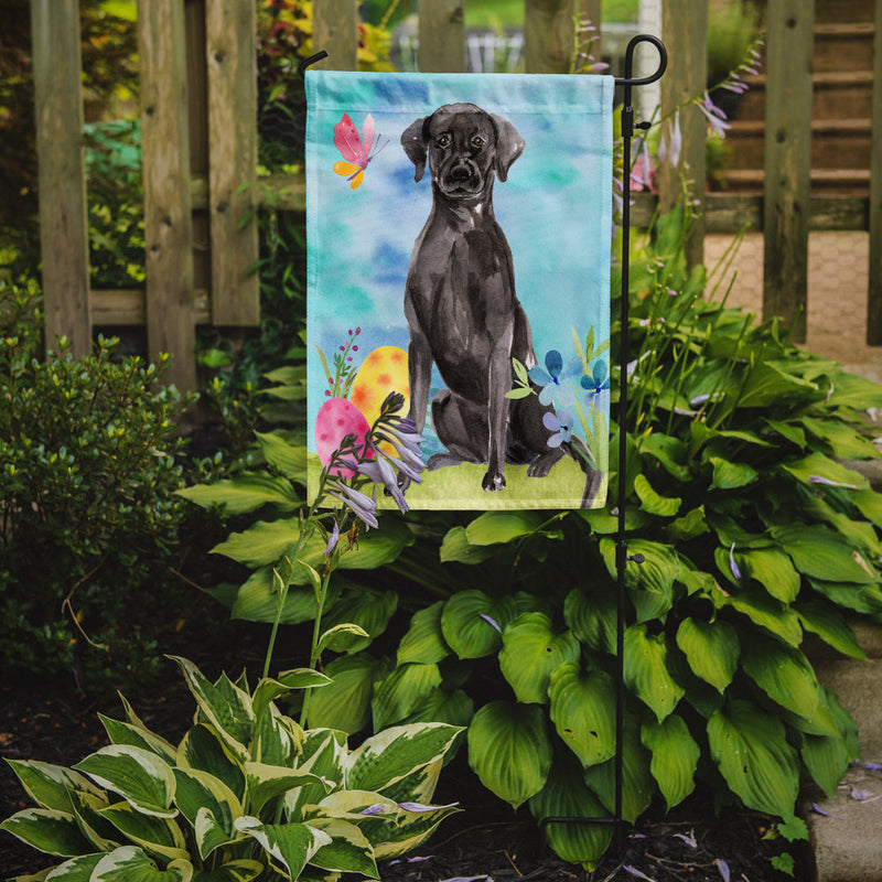 Black Labrador Easter Flag Garden Size BB9608GF