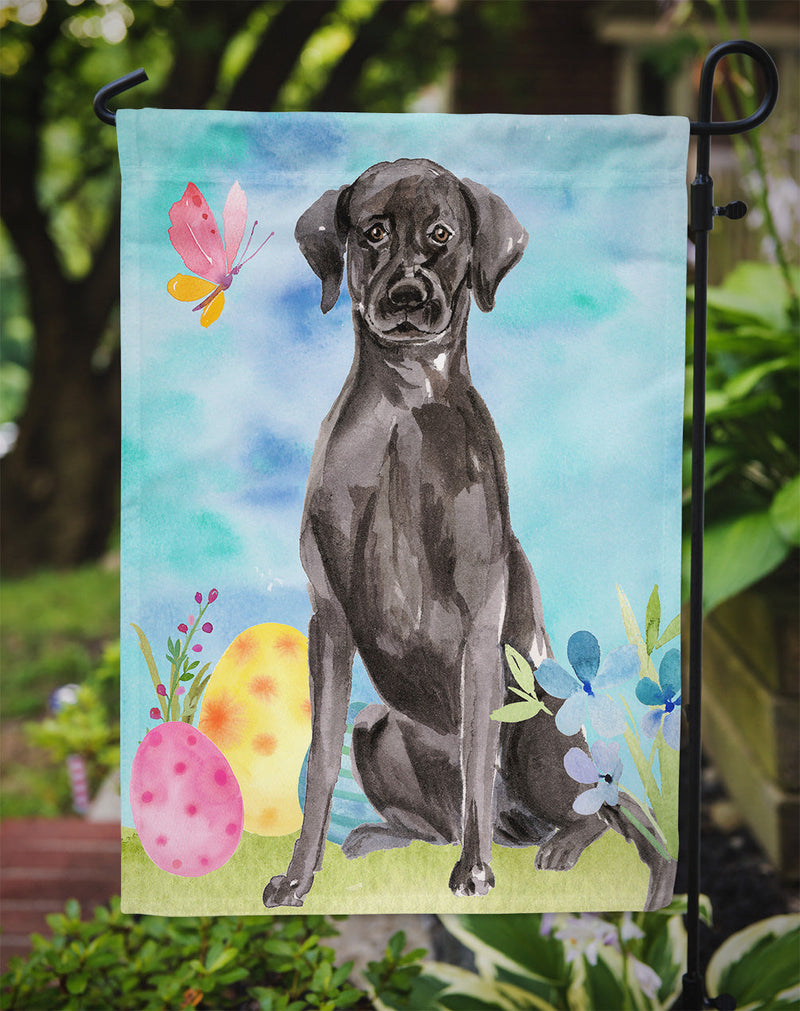 Black Labrador Easter Flag Garden Size BB9608GF