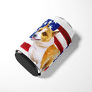 American Staffordshire Patriotic Can or Bottle Hugger BB9644CC