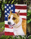 American Staffordshire Patriotic Garden Flag - Outdoor Decorative Yard Flag BB9644GF
