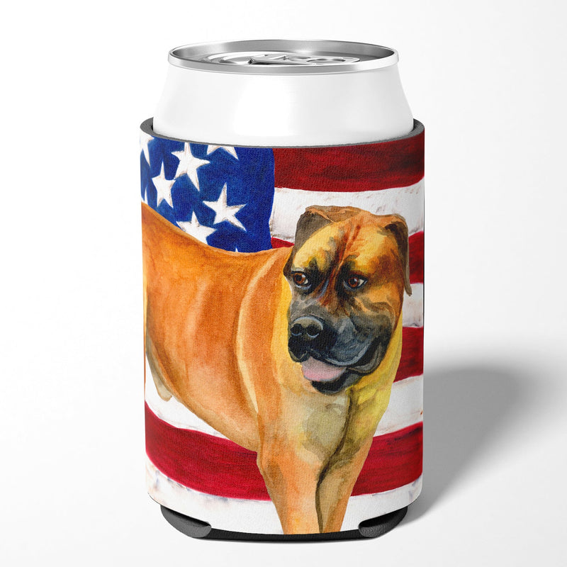 Boerboel Mastiff Patriotic Can or Bottle Hugger BB9646CC