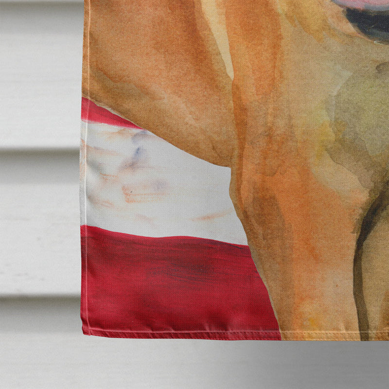 Boerboel Mastiff Patriotic Flag Canvas House Size BB9646CHF