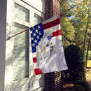 Maltese Patriotic House Flag 28x40 Porch Sleeve Pole Decorative Outside Yard Banner Artwork Wall Hanging, Polyester