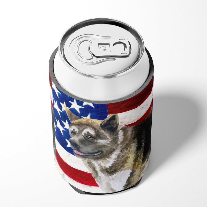 American Akita Patriotic Can or Bottle Hugger BB9669CC