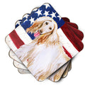 Afghan Hound Patriotic Foam Coaster  BB9702FC