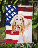 Afghan Hound Patriotic Garden Flag - Outdoor Decorative Yard Flag BB9702GF