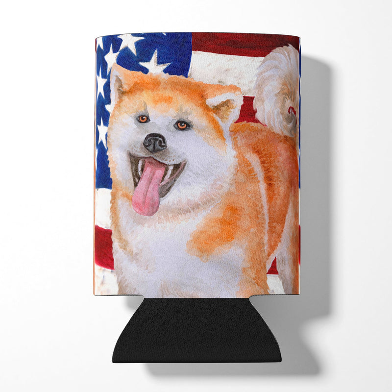 Akita Patriotic Can or Bottle Hugger BB9703CC