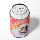 English Bulldog Love Can or Bottle Hugger BB9726CC