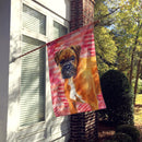 German Boxer Love Flag Canvas House Size BB9727CHF