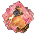 German Boxer Love Foam Coaster  BB9727FC