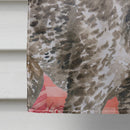 German Shorthaired Pointer Love House Flag 28x40 Porch Sleeve Pole Decorative Outside Yard Banner Artwork Wall Hanging, Polyester