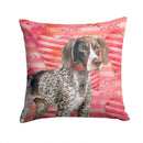 German Shorthaired Pointer Love Throw Pillow - 14x14 Decorative Pillow – Art for Your Home & Patio BB9728PW1414