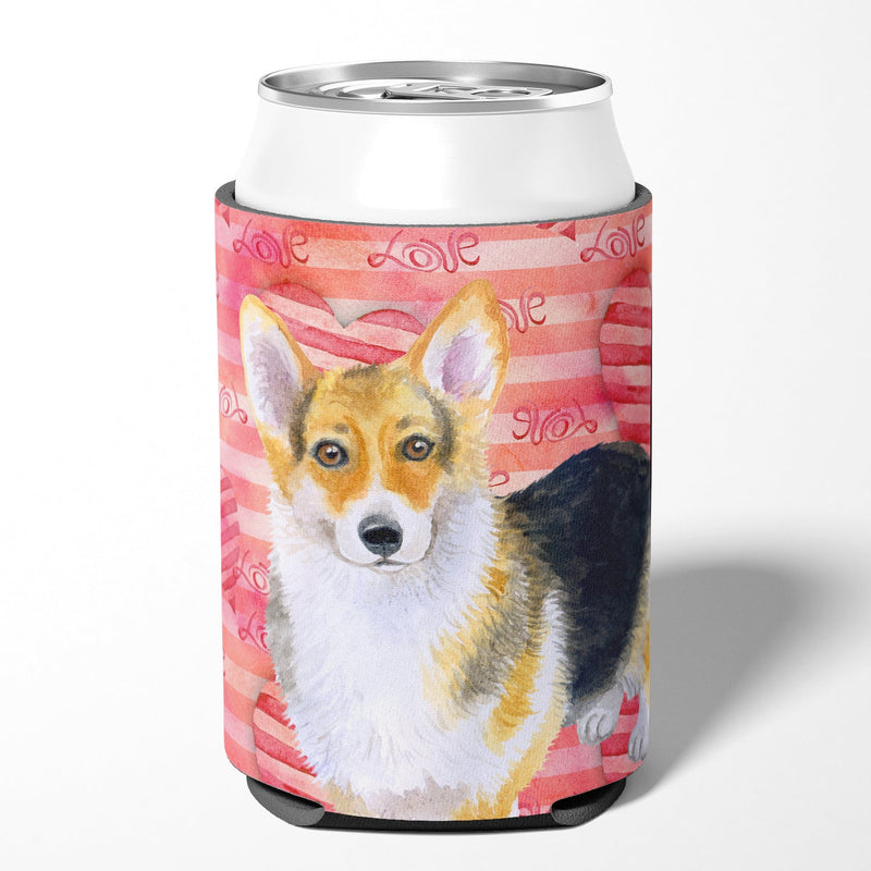 Pembroke Corgi Love Can or Bottle Hugger BB9729CC
