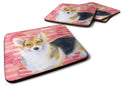 Pembroke Corgi Love Foam Coaster  BB9729FC