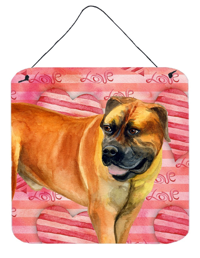 Boerboel Mastiff Love Wall or Door Hanging Prints BB9733DS66