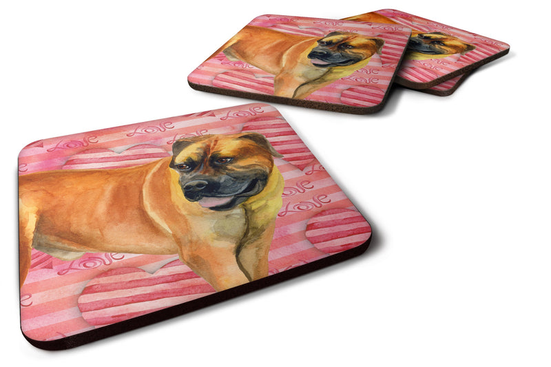 Boerboel Mastiff Love Foam Coaster Set of 4 BB9733FC