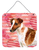 Smooth Fox Terrier Love Wall or Door Hanging Prints BB9734DS66