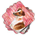 Smooth Fox Terrier Love Foam Coaster  BB9734FC
