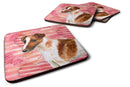 Smooth Fox Terrier Love Foam Coaster  BB9734FC