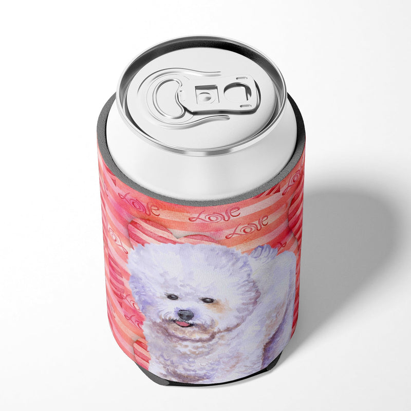 Bichon Frise Love Can or Bottle Hugger BB9735CC