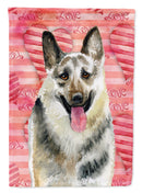 East-European Shepherd Love Garden Flag - Outdoor Decorative Yard Flag BB9736GF