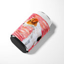 Fox Terrier Love Can or Bottle Hugger BB9737CC
