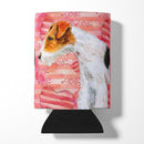 Fox Terrier Love Can or Bottle Hugger BB9737CC
