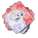 Maltese Love Foam Coaster  BB9738FC