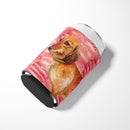 Dachshund Love Can or Bottle Hugger BB9739CC