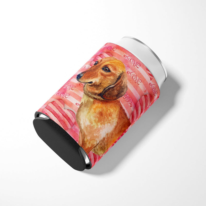 Dachshund Love Can or Bottle Hugger BB9739CC