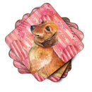 Dachshund Love Foam Coaster  BB9739FC