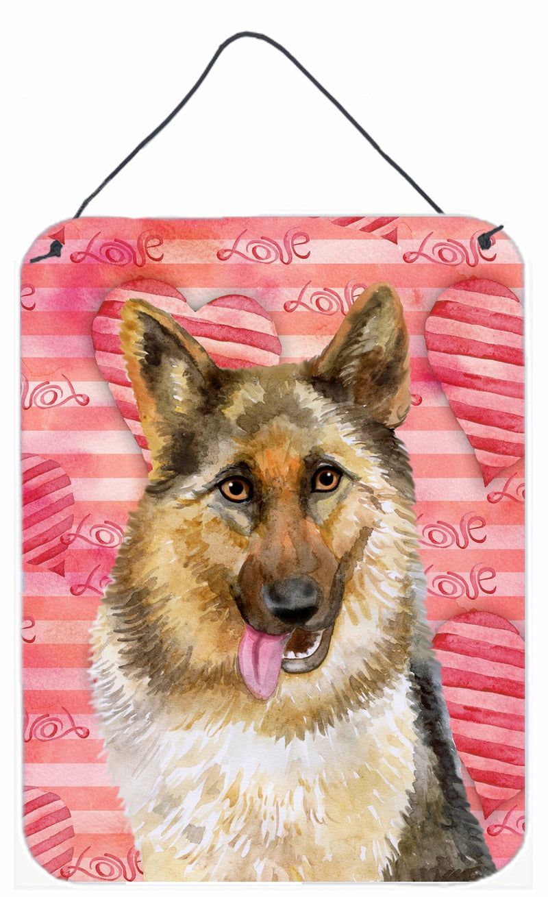 German Shepherd Love Wall or Door Hanging Prints BB9741DS1216