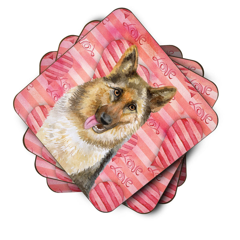 German Shepherd Love Foam Coaster  BB9741FC