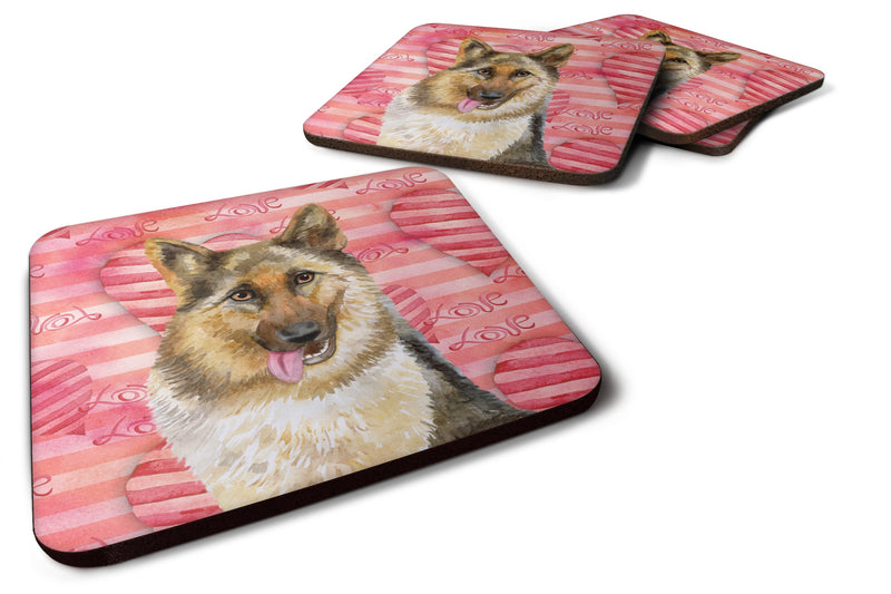 German Shepherd Love Foam Coaster  BB9741FC