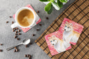 Siberian Husky Love Foam Coaster  BB9742FC