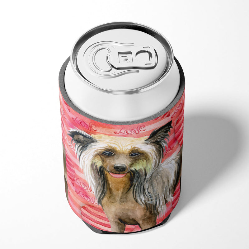Chinese Crested Love Can or Bottle Hugger BB9746CC