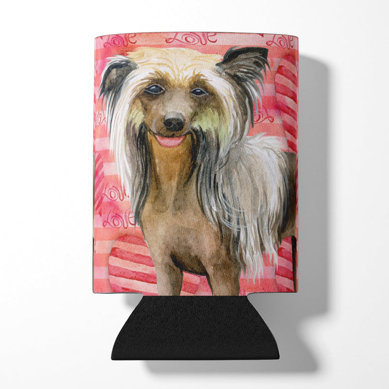 Chinese Crested Love Can or Bottle Hugger BB9746CC