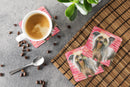 Chinese Crested Love Foam Coaster  BB9746FC