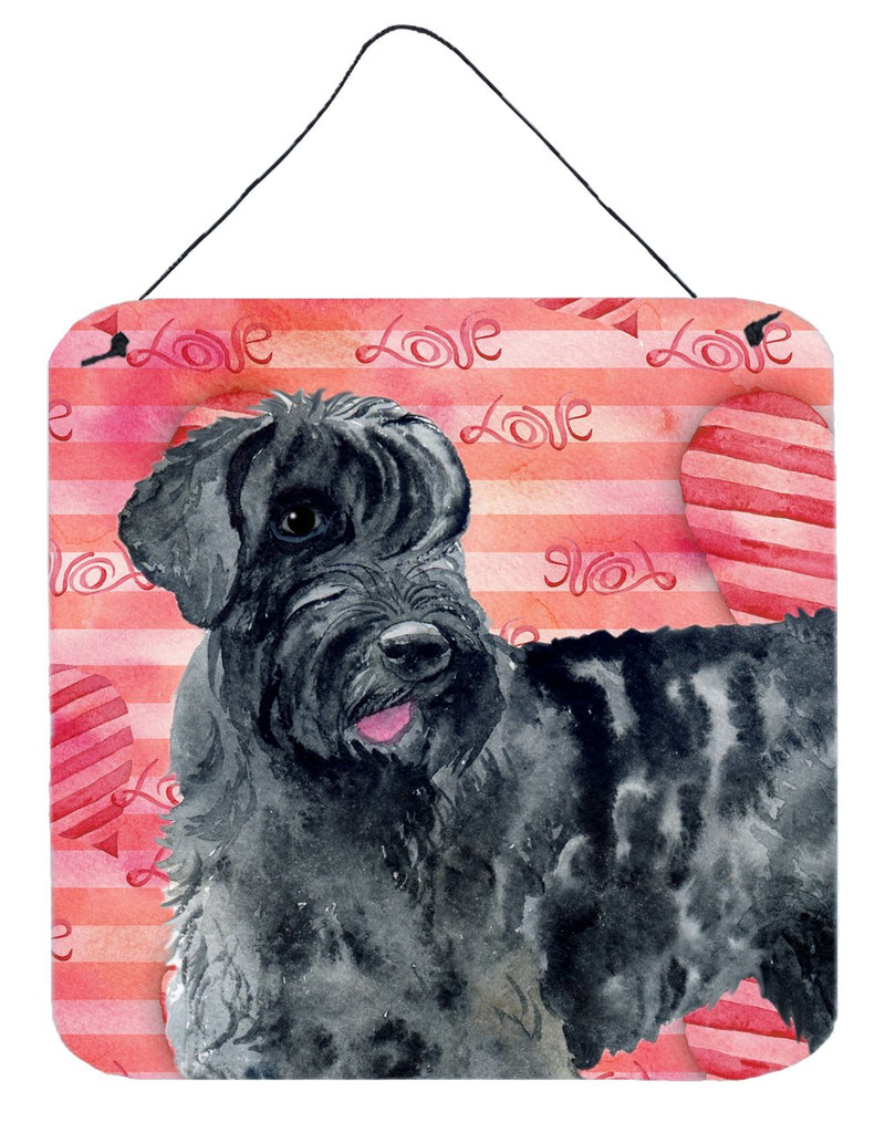 Giant Schnauzer Love Wall or Door Hanging Prints BB9747DS66