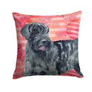 Giant Schnauzer Love Throw Pillow - 14x14 Decorative Pillow – Art for Your Home & Patio BB9747PW1414
