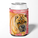 Shar Pei Love Can or Bottle Hugger BB9748CC