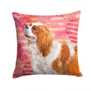Cavalier Spaniel Love Throw Pillow - 14x14 Decorative Pillow – Art for Your Home & Patio BB9750PW1414