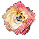 Golden Retriever Love Foam Coaster  BB9751FC