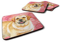 Golden Retriever Love Foam Coaster  BB9751FC