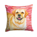Golden Retriever Love Throw Pillow - 14x14 Decorative Pillow – Art for Your Home & Patio BB9751PW1414